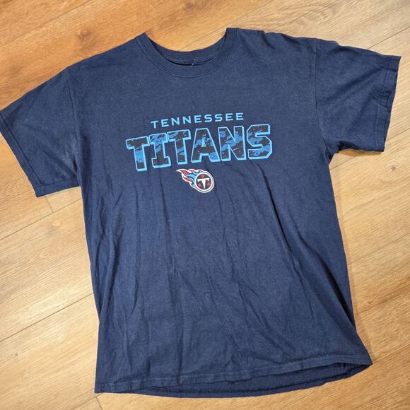 Team Apparel Other - Tennessee Titans T Shirt Mens Medium NFL Team Apparel Short Sleeve Football Tee